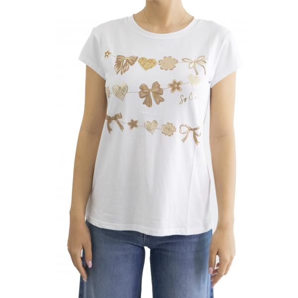 t shirt con fiocchi 